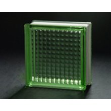 190*190*80mm Green Parallel Glass Block /Glass Brick